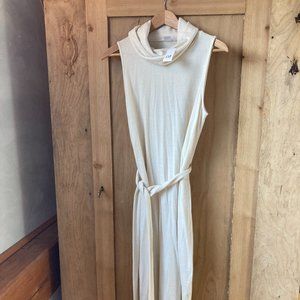 Gap Oatmeal Cowl Neck Sleeveless Maxi